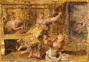 Peter Paul Rubens Pallas and Arachne oil